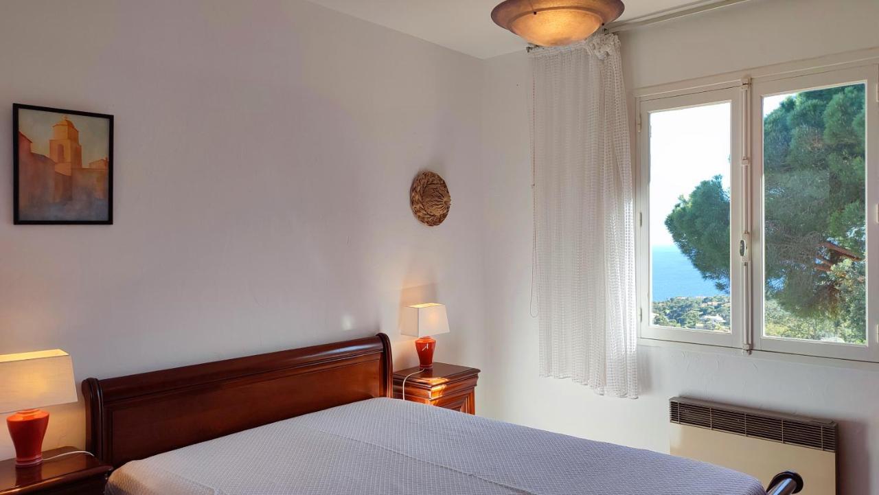 Villa Les Trois Chenes, Piscine Privee & Vue Mer Sur Golfe De Saint Tropez Les Issambres Buitenkant foto