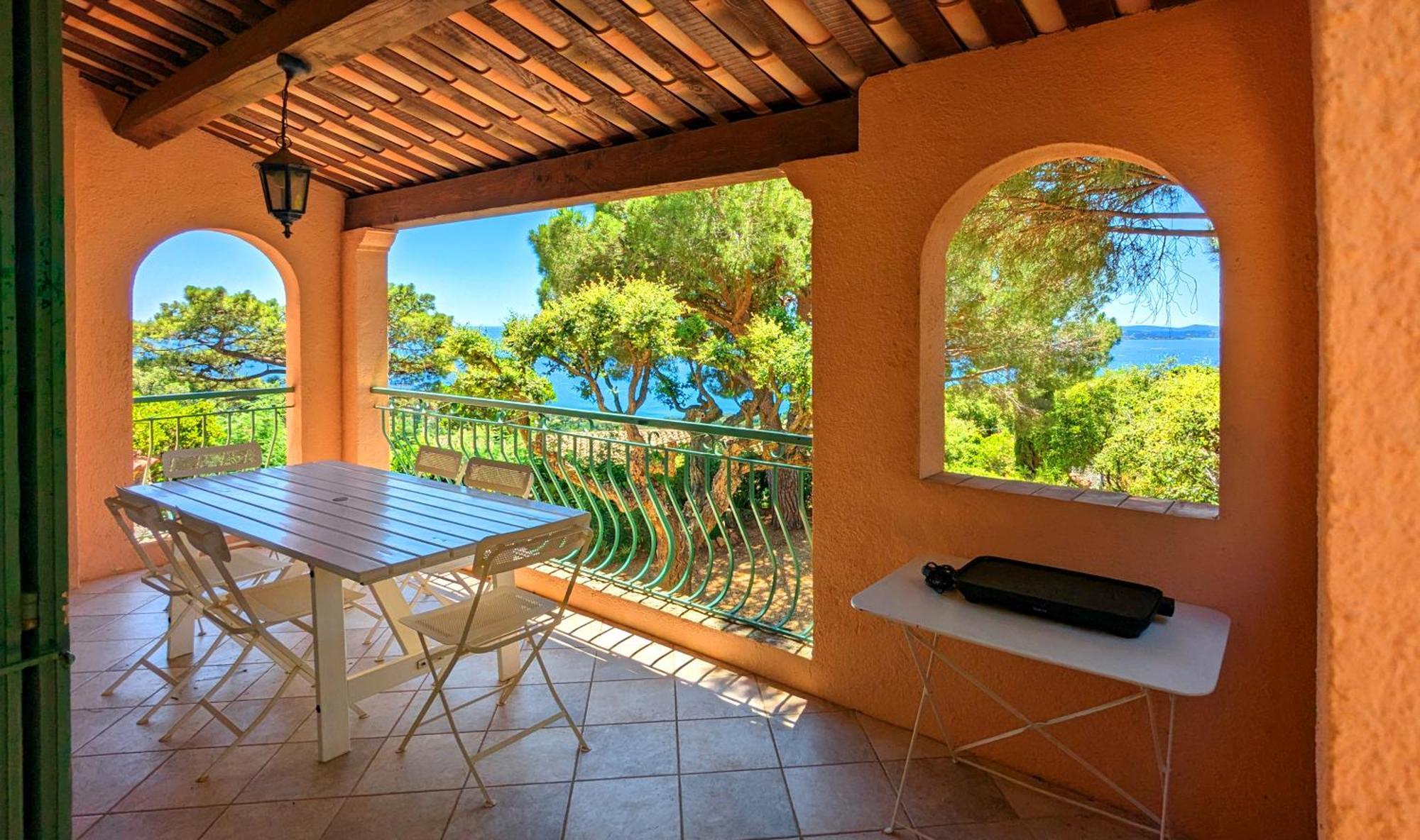 Villa Les Trois Chenes, Piscine Privee & Vue Mer Sur Golfe De Saint Tropez Les Issambres Buitenkant foto
